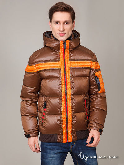 Пуховик Conver, цвет светло-коричневый