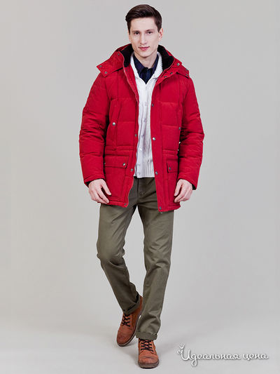 Пуховик Conver, цвет красный