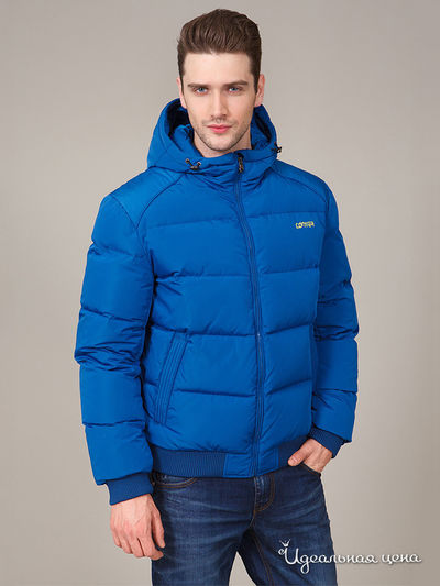 Пуховик Conver, цвет ярко-синий