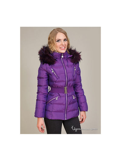 Пуховик Conver, цвет фиолетовый