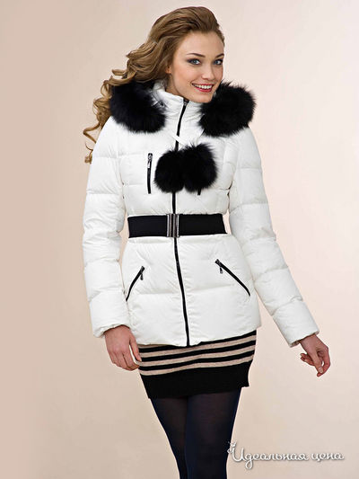 Пуховик Tom Farr, цвет белый