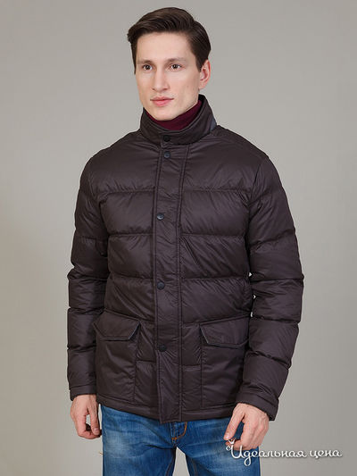 Пуховик Tom Farr, цвет темно-коричневый