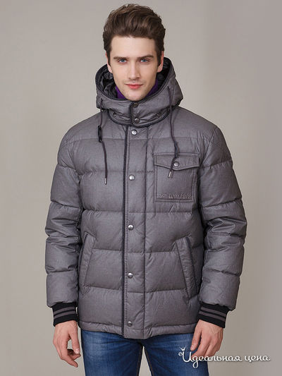 Пуховик Tom Farr, цвет серый