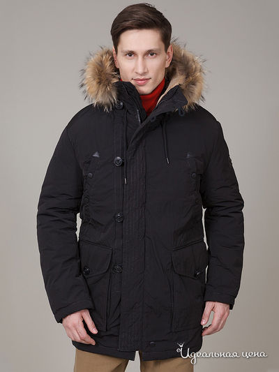 Пуховик Tom Farr, цвет черный