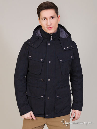 Куртка Tom Farr, цвет светло-серый, темно-синий