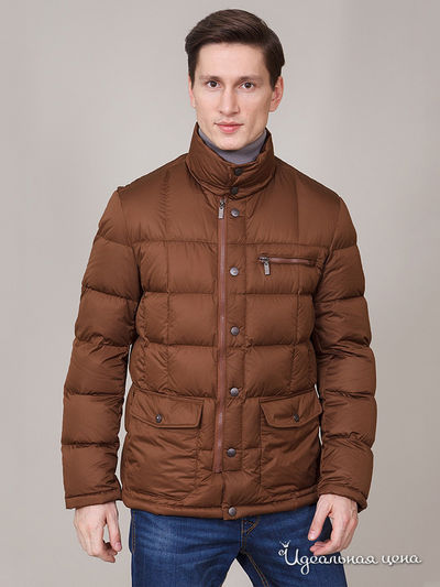 Пуховик Tom Farr, цвет светло-коричневый