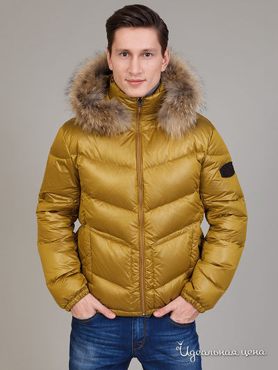Пуховик Tom Farr, цвет горчичный