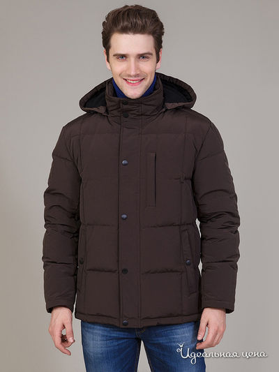 Пуховик Tom Farr, цвет коричневый