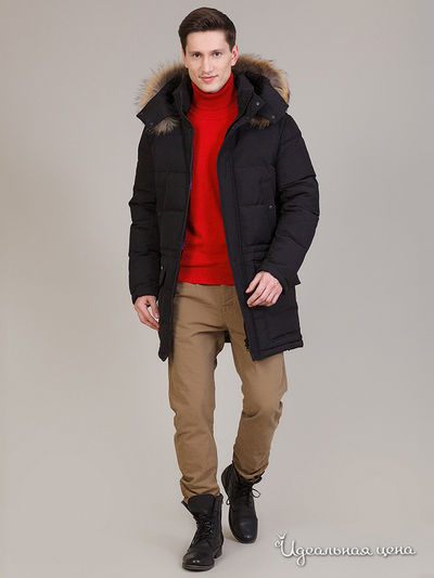 Пуховик Tom Farr, цвет черный