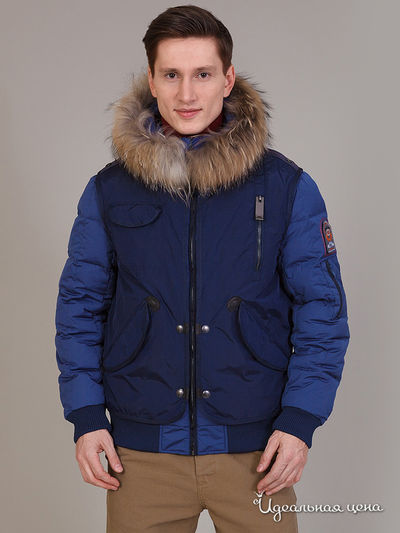 Пуховик Tom Farr, цвет синий