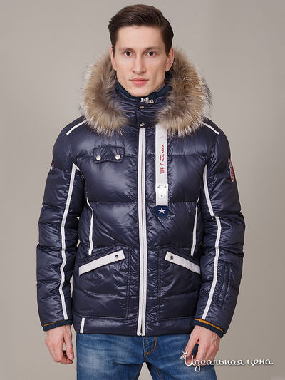 Пуховик Tom Farr, цвет темно-синий