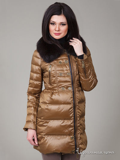 Пуховик Tom Farr, цвет коричневый