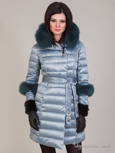 Пуховик Tom Farr, цвет голубой