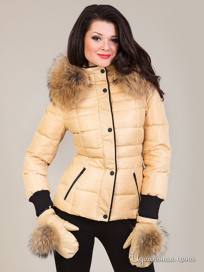 Пуховик Tom Farr, цвет бежевый