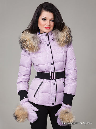 Пуховик Tom Farr, цвет сиреневый