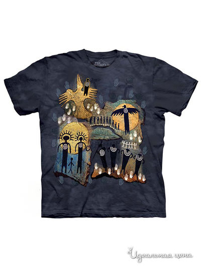 Футболка Mountain, цвет синий