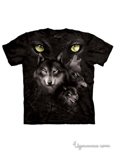 Футболка Mountain, цвет черный