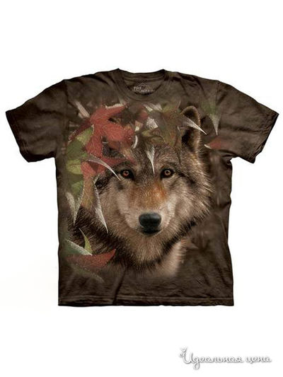 Футболка Mountain, цвет коричневый