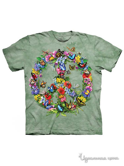 Футболка Mountain, цвет зеленый