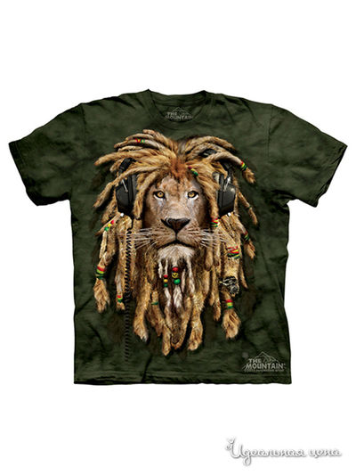 Футболка Mountain, цвет зеленый