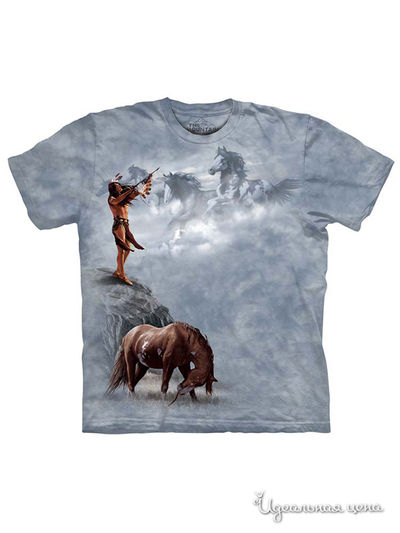 Футболка Mountain, цвет серый