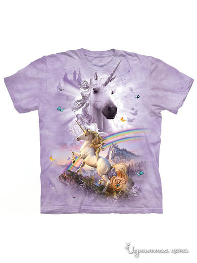 Футболка Mountain, цвет сиреневый