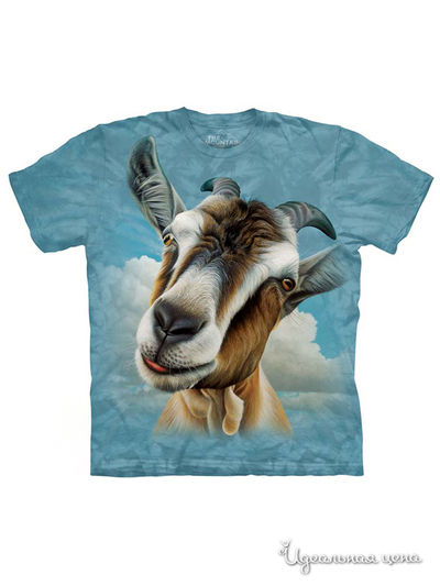 Футболка Mountain, цвет голубой