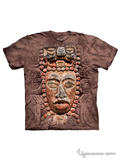 Футболка Mountain, цвет коричневый