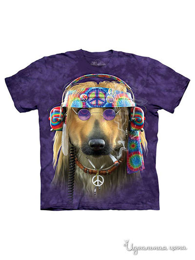 Футболка Mountain, цвет сиреневый