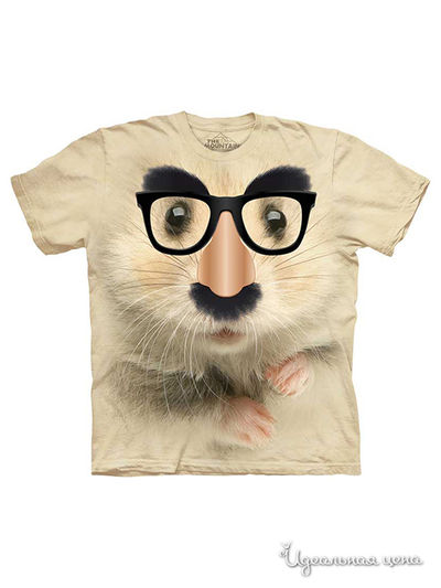 Футболка Mountain, цвет бежевый