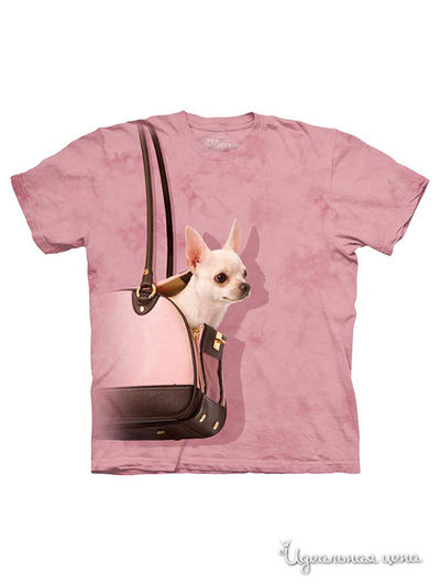 Футболка Mountain, цвет розовый