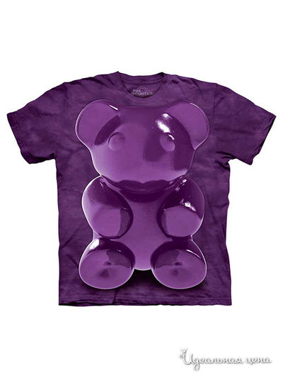 Футболка Mountain, цвет сиреневый