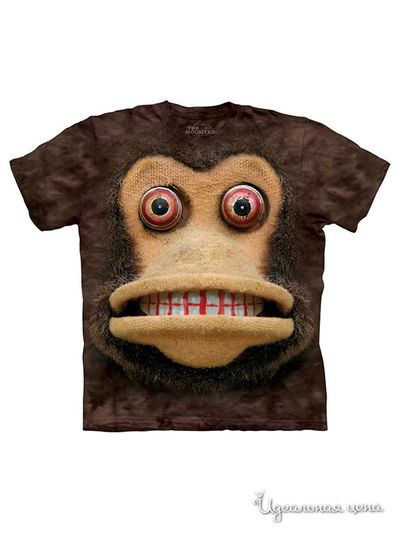 Футболка Mountain, цвет коричневый