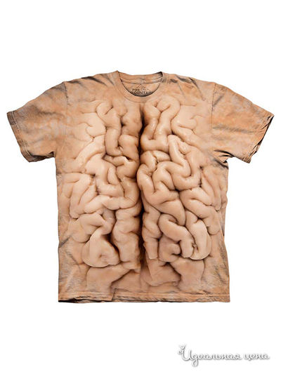 Футболка Mountain, цвет бежевый