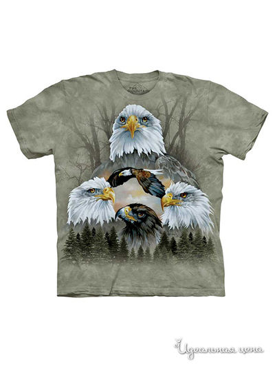 Футболка Mountain, цвет серый