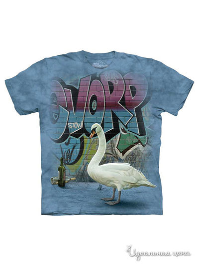 Футболка Mountain, цвет синий