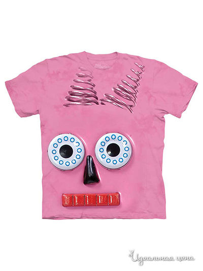 Футболка Mountain, цвет розовый