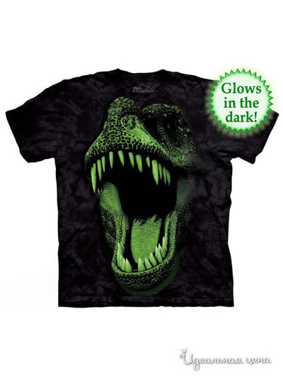 Футболка Mountain, цвет темно-зеленый