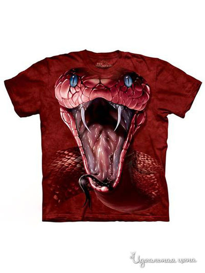 Футболка Mountain, цвет красный