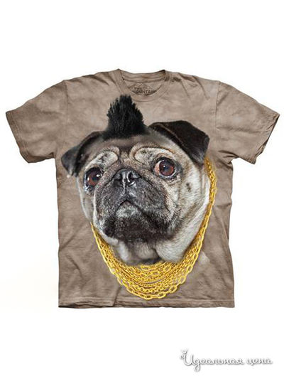 Футболка Mountain, цвет бежевый