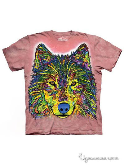 Футболка Mountain, цвет розовый