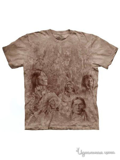 Футболка Mountain, цвет светло-коричневый