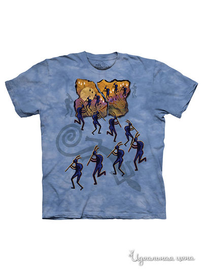 Футболка Mountain, цвет синий