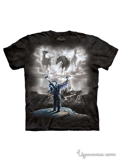 Футболка Mountain, цвет черный