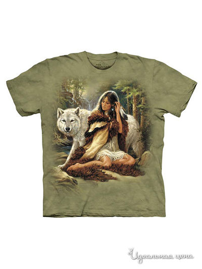 Футболка Mountain, цвет зеленый