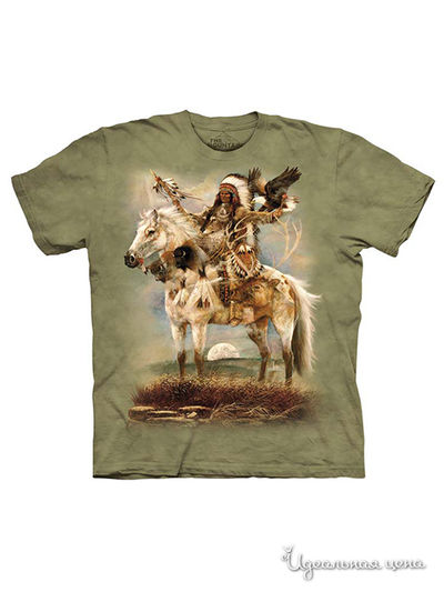 Футболка Mountain, цвет зеленый