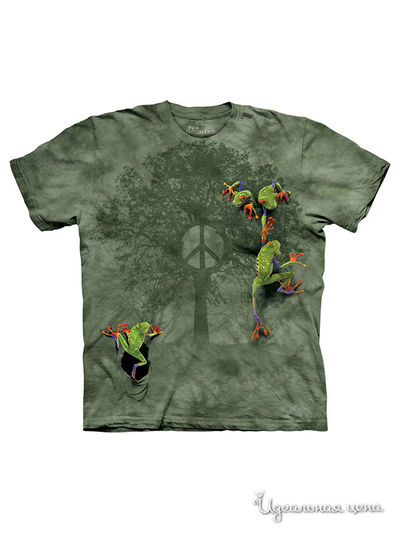 Футболка Mountain, цвет зеленый