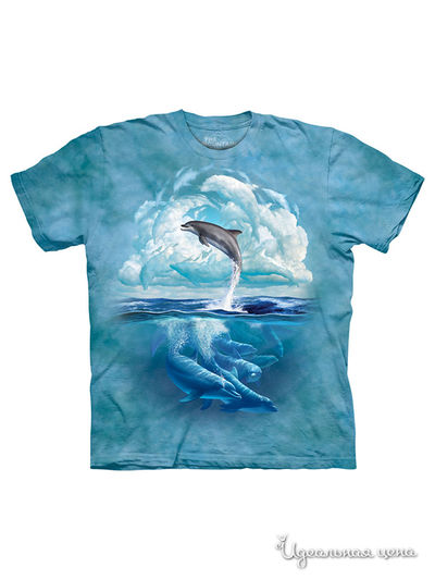 Футболка Mountain, цвет голубой