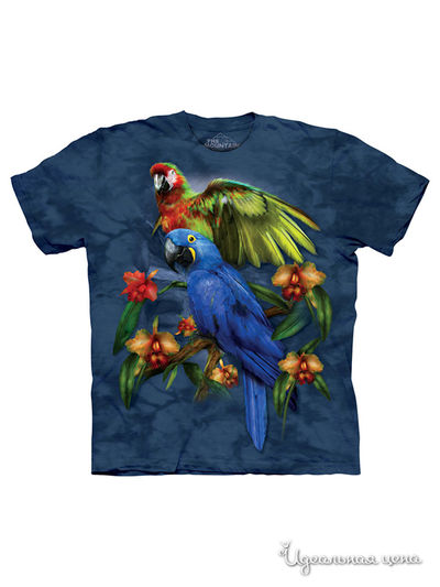 Футболка Mountain, цвет синий