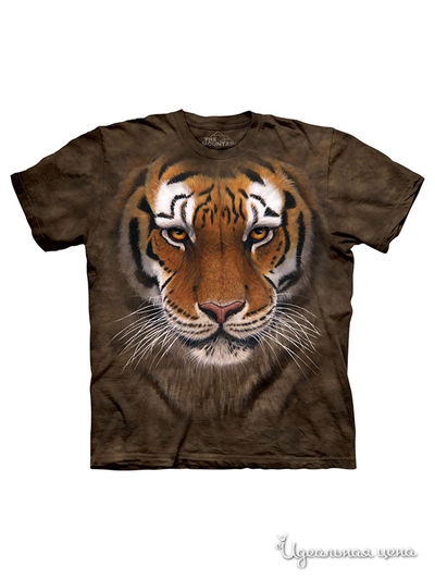 Футболка Mountain, цвет коричневый